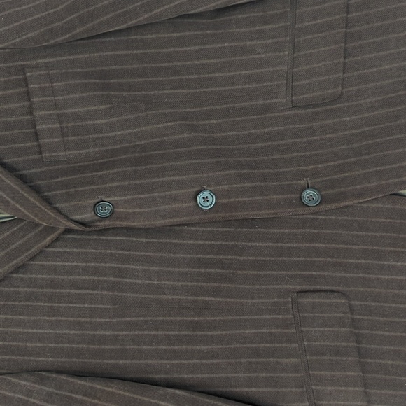 Banana Republic Blazer sports coat suit jacket, heavy cotton, men's 40S - Picture 4 of 16